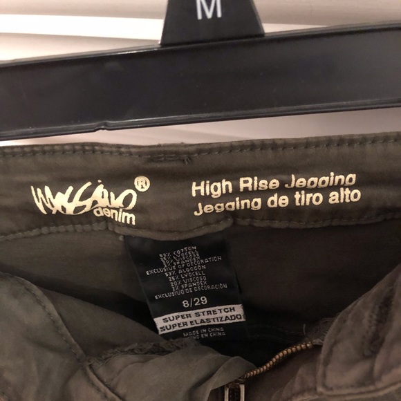 Olive green skinny jeans - Picture 2 of 3